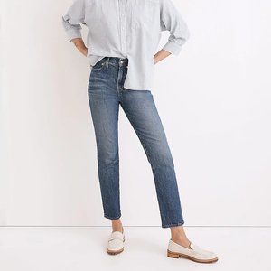 NWT 26P Madewell Perfect Vintage Jean in Drayton Wash Petite